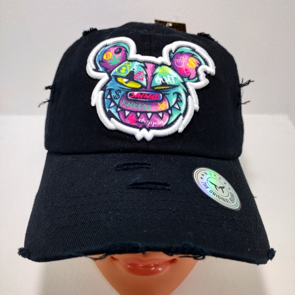 Tatted Teddy adjustable Dad Hat